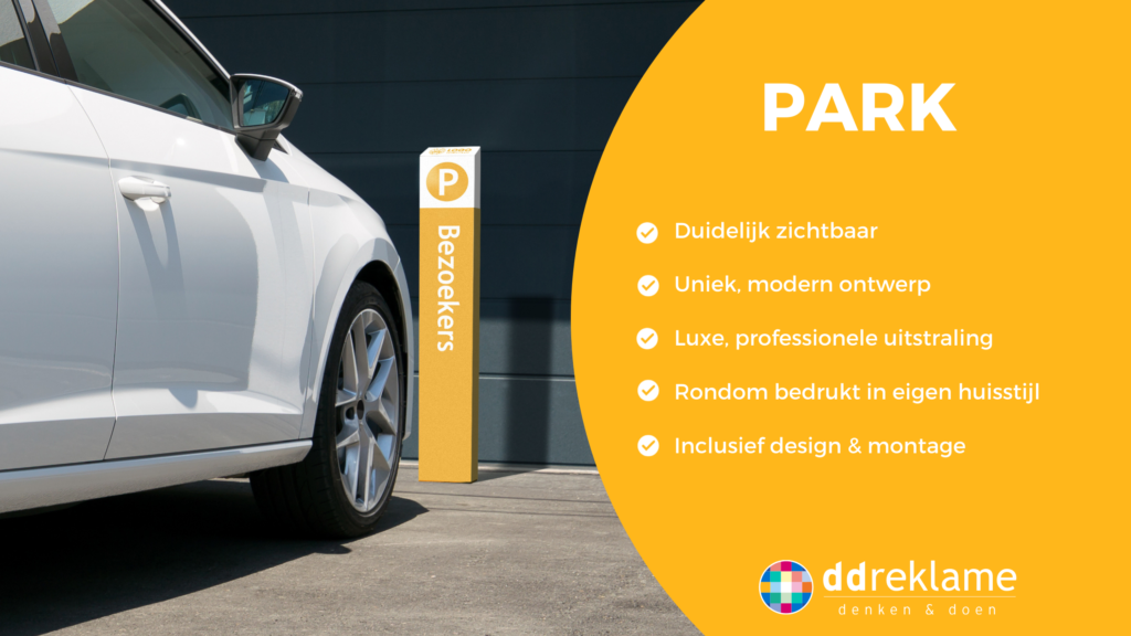 Voordelen parkeerbord PARK