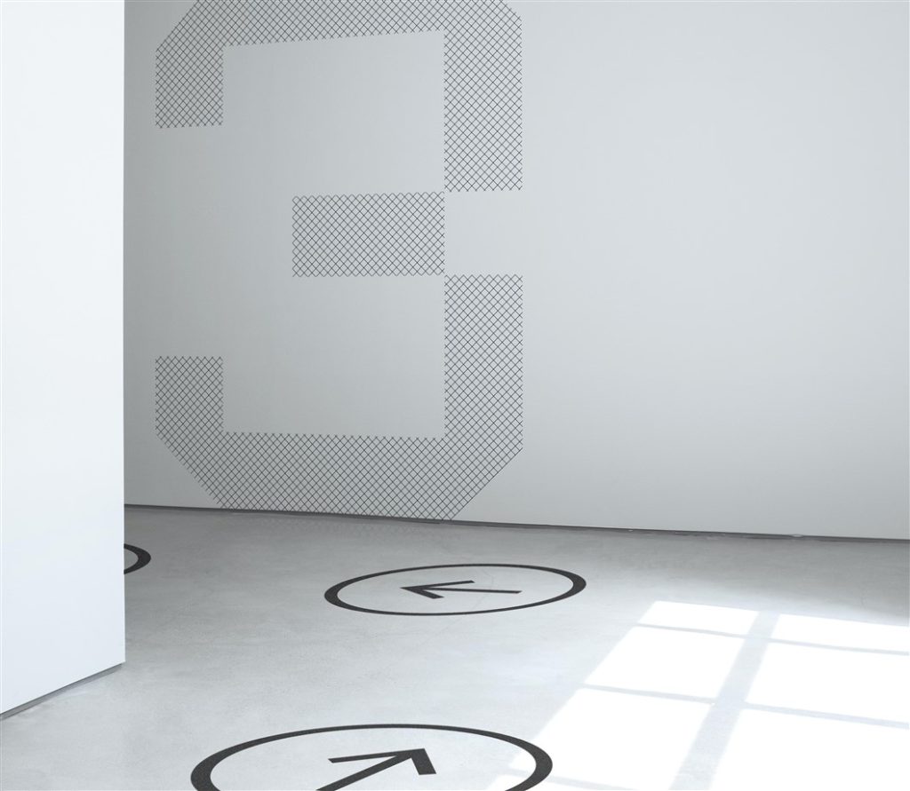 Vloerbestickering - binnenreclame