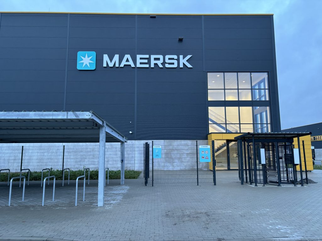 MAERSK gevelreclame
