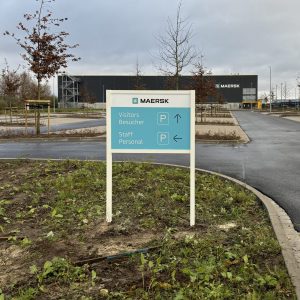 MAERSK portaalbord