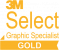 Uitsnede logo 3M Select Gold Specialist